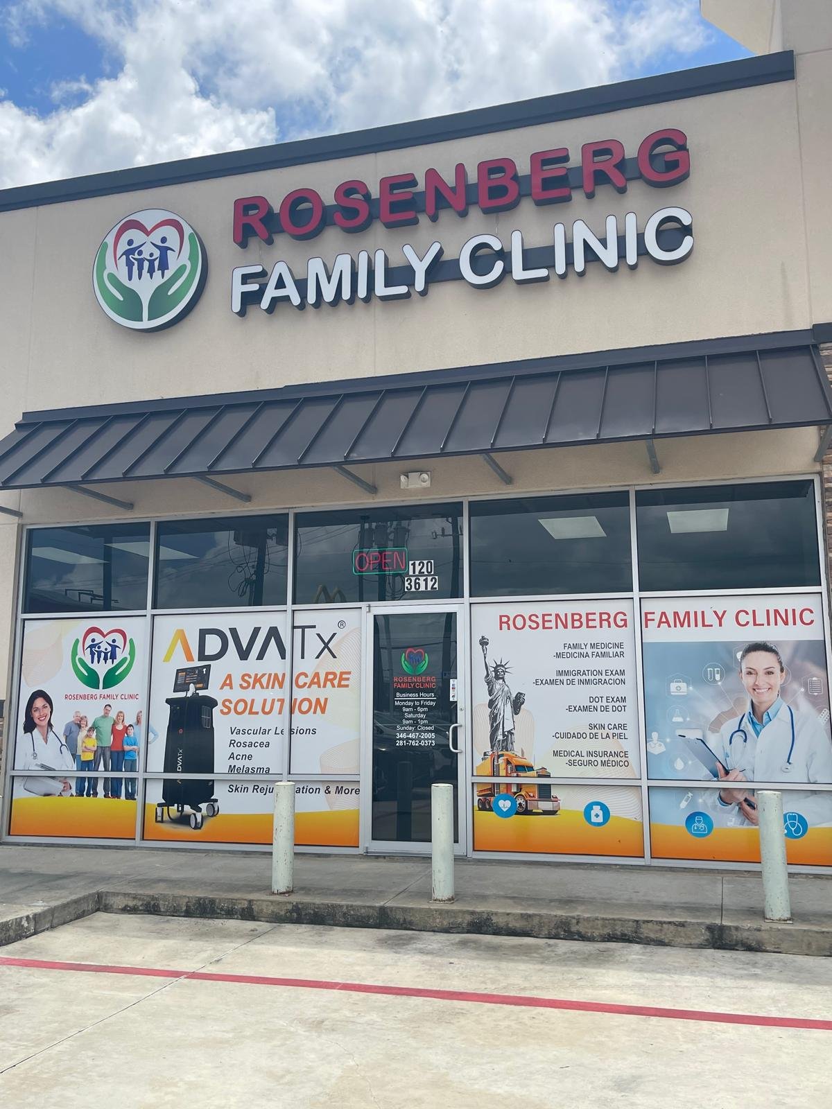 Vista exterior de Rosenberg Family Clinic